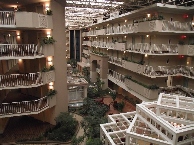 (8) Embassy Suites main lobby area